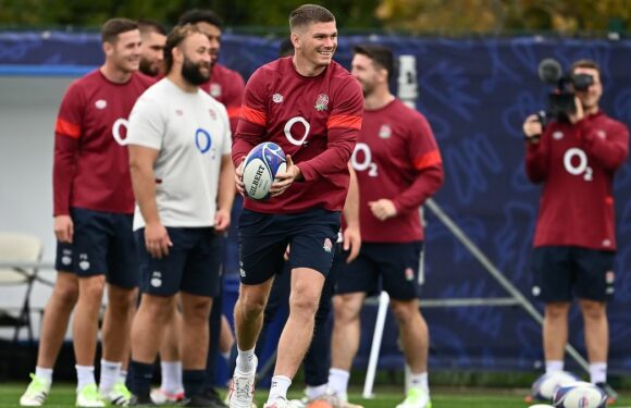 Farrell leads England's captain's run ahead of World Cup semi-final