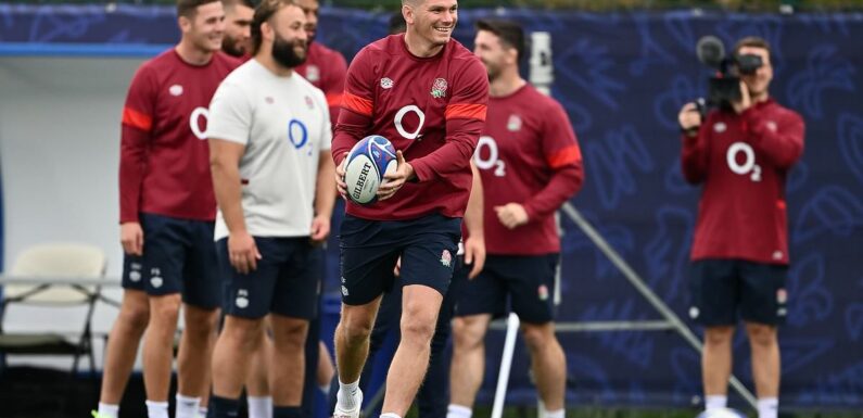 Farrell leads England's captain's run ahead of World Cup semi-final