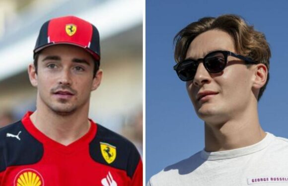 George Russell takes swipe at Charles Leclerc after being handed US GP penalty