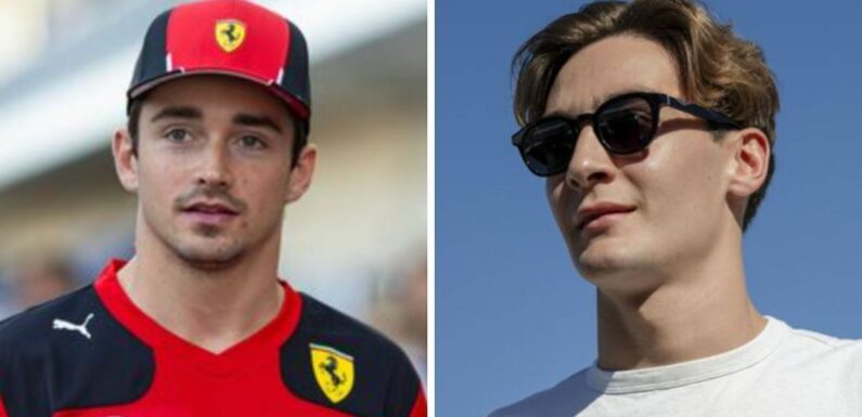 George Russell takes swipe at Charles Leclerc after being handed US GP penalty