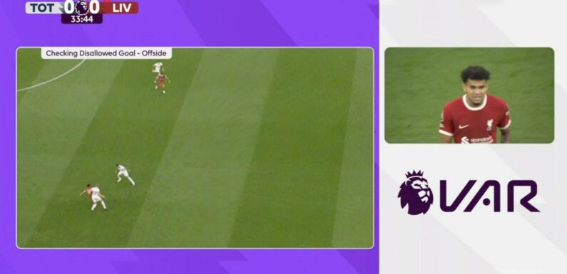 How VAR made the mistake for Liverpool's offside goal vs Tottenham