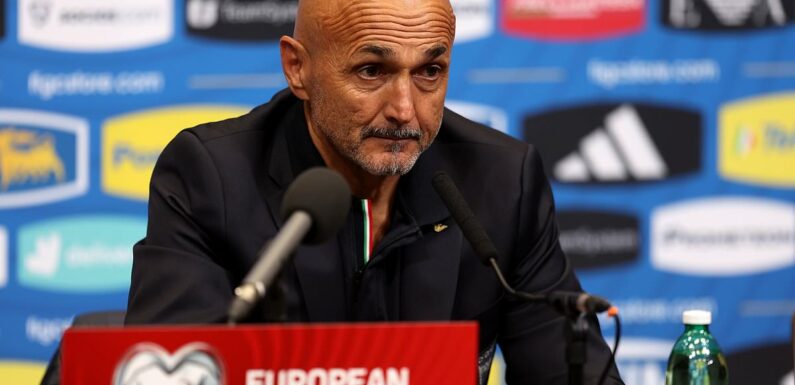 Italy boss Spalletti recalls 'traumatic' training ground police raid