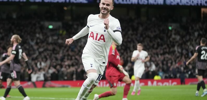 Jamie Carragher lauds James Maddison as being 'influential' for Spurs