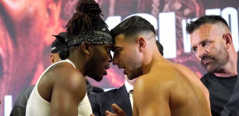 KSI leaves Tommy Fury speechless with incredible statement about brother Tyson