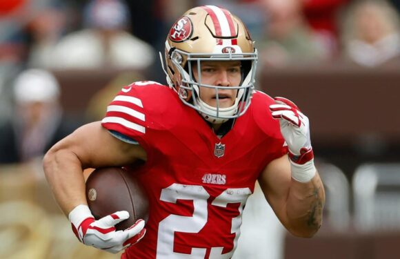 Kyle Shanahan 'happy' with Christian McCaffrey's heavy workload: 'Real easy to put a lot on his plate'