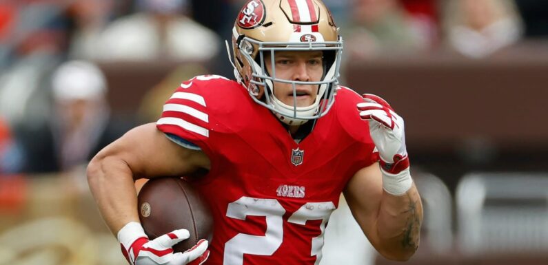 Kyle Shanahan 'happy' with Christian McCaffrey's heavy workload: 'Real easy to put a lot on his plate'