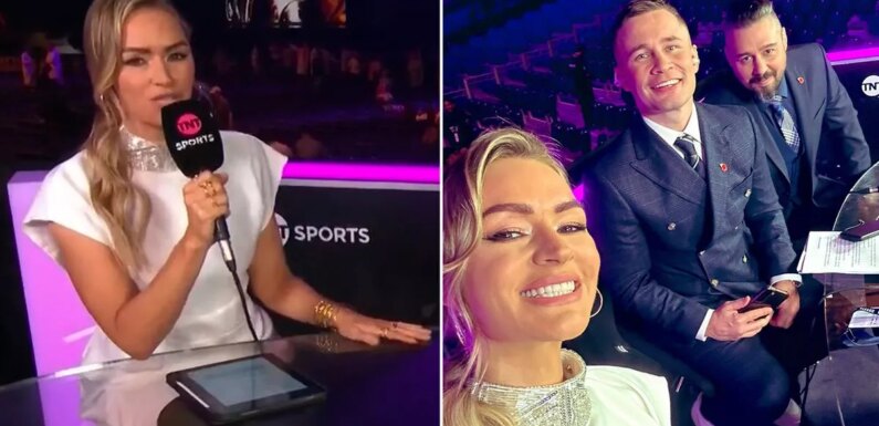 Laura Woods had cheeky message for Tyson Fury after TV cock-up forces apology