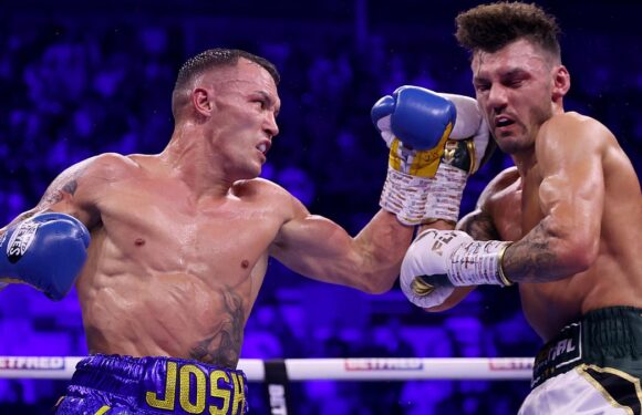 Leigh Wood and Josh Warrington delivered a British thriller