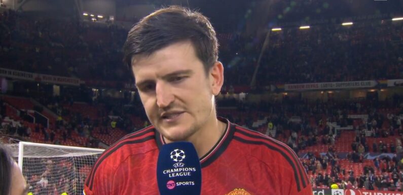 Maguire dedicates Man Utd miracle to Bobby Charlton & reacts to name being sung