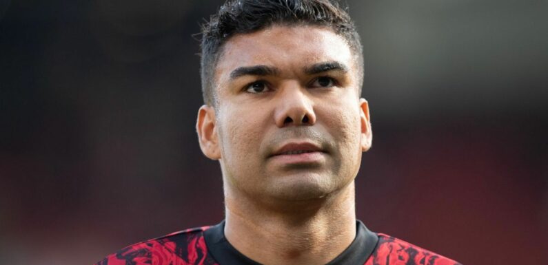 Man Utd fragility summed up by Casemiro gesture with future now uncertain