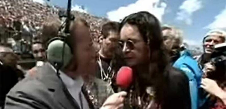 Martin Brundle gave hilarious response after interviewing Ozzy Osbourne at F1