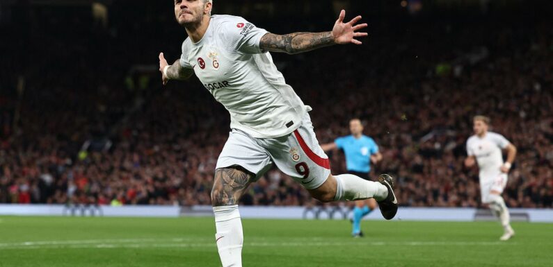 Mauro Icardi scores late winner as Galatasaray stun Man United