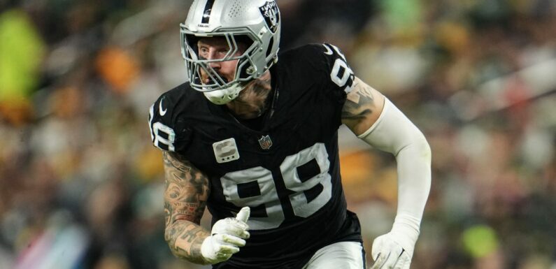 Michigan's own: Why Raiders' Maxx Crosby 'cannot wait' for first game at Ford Field on Monday night