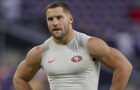 Niners DE Nick Bosa admits holdout has held him back 'a little bit' in 2023 season