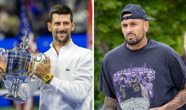 Novak Djokovic not getting what he ‘deserves’ as Kyrgios makes Federer argument