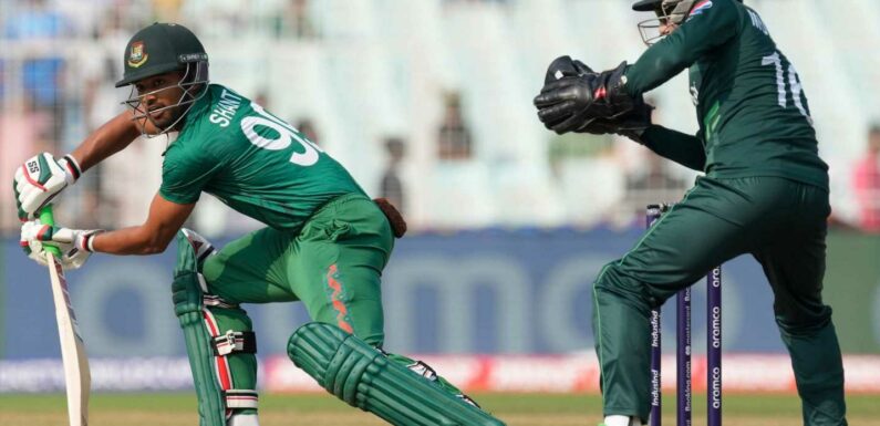 Pakistan v Bangladesh LIVE: Cricket World Cup score and updates as Pakistan look to stay in semi-final hunt