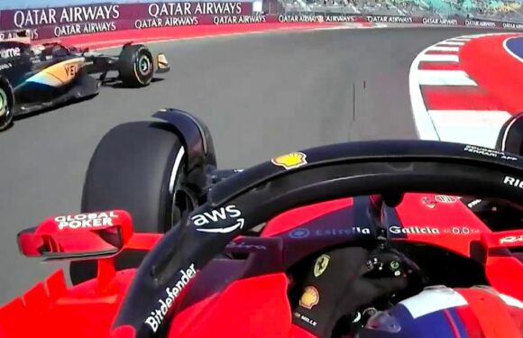 Panicked Sainz says ‘Oh my God’ after near-miss with Lando Norris in Austin