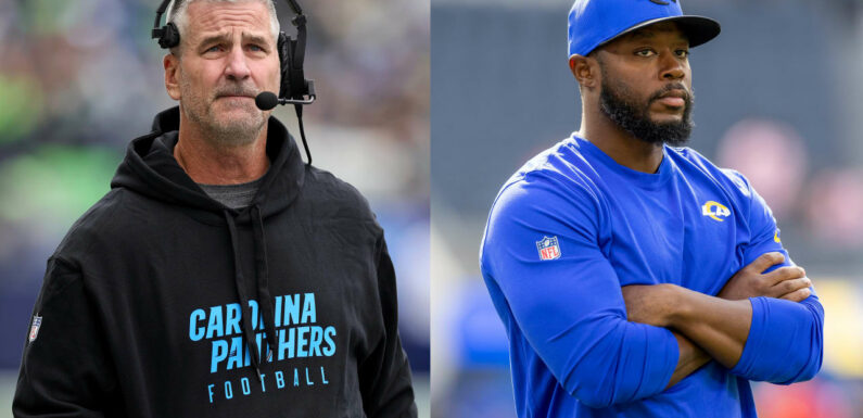 Panthers head coach Frank Reich hands over play-calling duties to offensive coordinator Thomas Brown