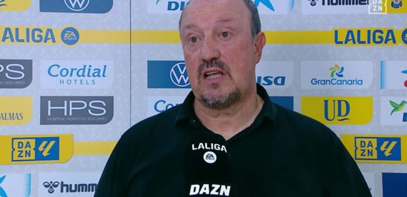 Rafa Benitez slams 'absurd' VAR decision in Celta Vigo's latest defeat