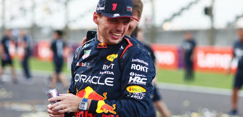 Red Bull's Max Verstappen crowned world champion for the third time