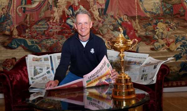 Ryder Cup captain Luke Donald looks back on wild £25,000 bar bill celebration