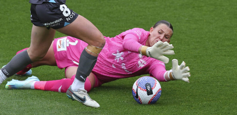 Rylee Foster broke her neck and back in a horrific car crash. On Sunday, she played in the A-League