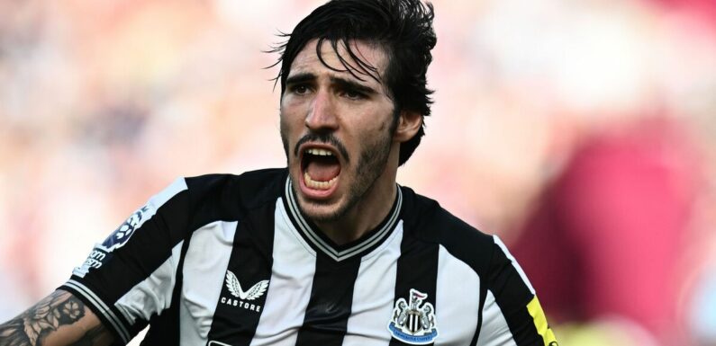 Sandro Tonali ‘absolutely distraught’ as Italy offer update on Newcastle star