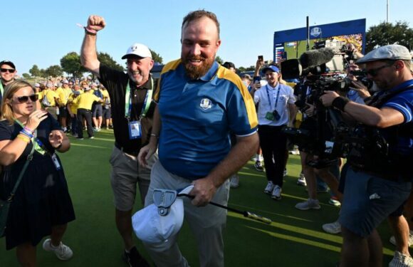Shane Lowry captured in tirade aimed at Ryder Cup golf marshall