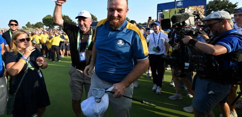 Shane Lowry captured in tirade aimed at Ryder Cup golf marshall