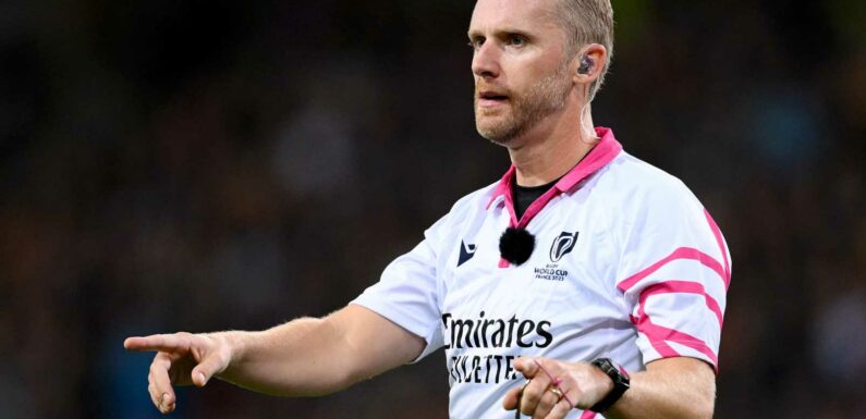 South Africa vs New Zealand: Who is the referee for the Rugby World Cup final?