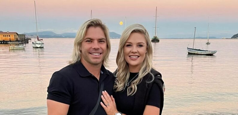 South African rugby ace and hot WAG have matching hairdos and wear same clothes