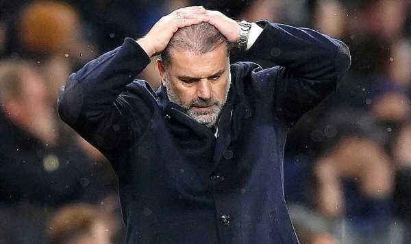 Tottenham warned of the ‘only’ issue stopping Ange Postecoglou from title win