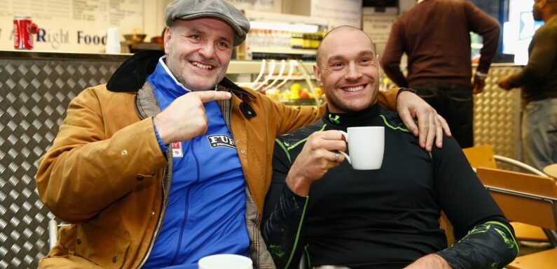 Tyson Fury needed emergency surgery after dad John fell on him and broke his leg