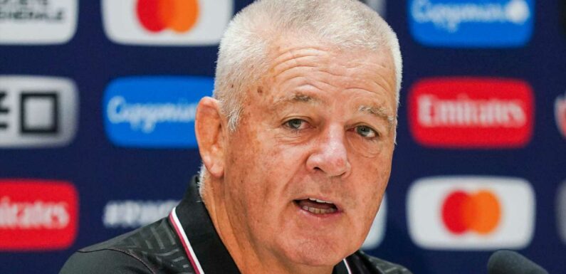 Warren Gatland names Wales team to face Argentina with Taulupe Faletau’s replacement confirmed