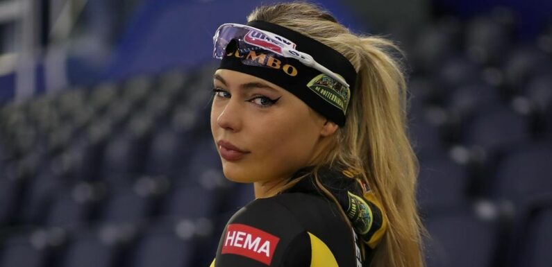 ‘World’s sexiest speed skater’s’ killer curves has Jake Paul obsessing over her