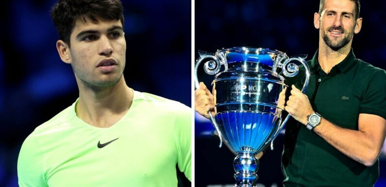 ATP Finals LIVE – Alcaraz backs up Djokovic complaint as pundit sorry