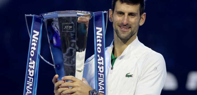 ATP Finals draw revealed as Novak Djokovic and Carlos Alcaraz learn groups