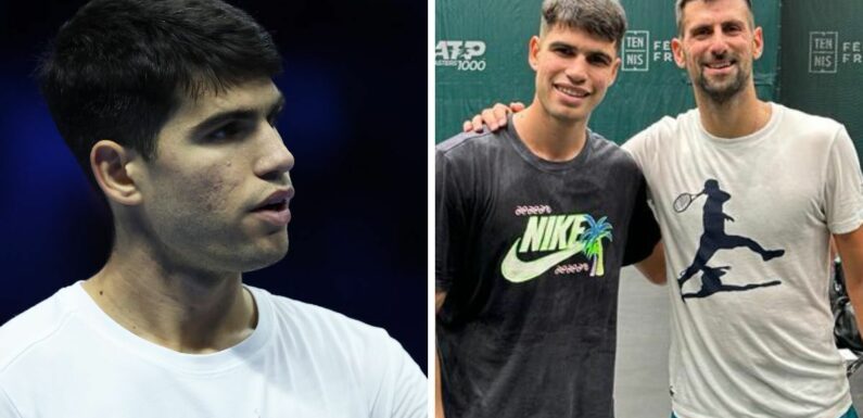 Alcaraz concedes to Djokovic as he shares rare insight into Serb’s training