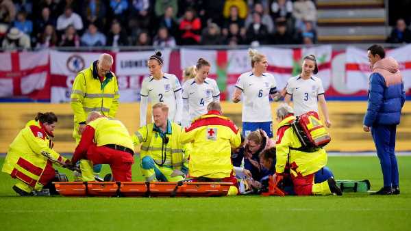 Alex Greenwood to return to England today after sickening head clash