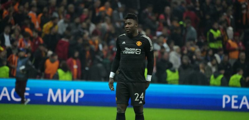 Andre Onana reaction speaks volumes as Man Utd boss Erik ten Hag protects him