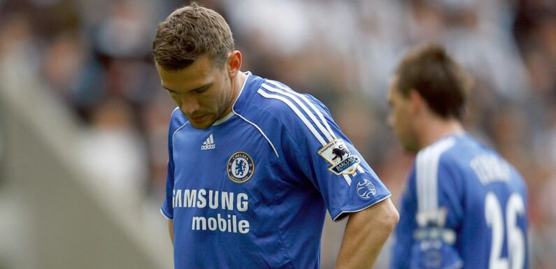 Andriy Shevchenko lifts the lid on doomed Chelsea spell and says ‘I did my best’