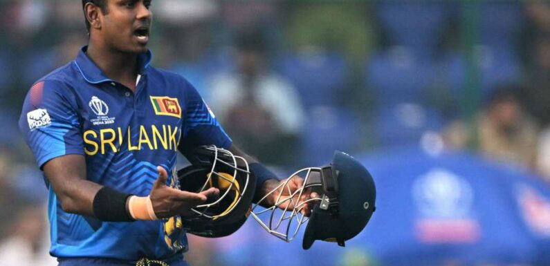 Angelo Mathews fumes at Shakib Al Hasan after ‘timed out’ controversy: ‘It’s disgraceful’