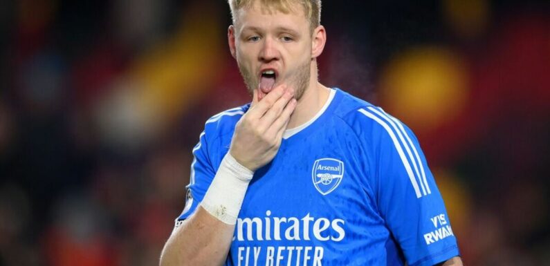 Arsenal players show true colours with reaction to Aaron Ramsdale mistake