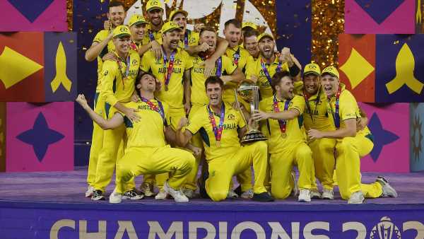 Australia win the Cricket World Cup AGAIN!