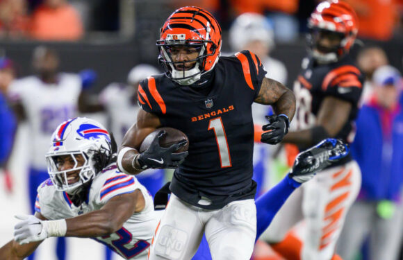 Bengals WR Ja’Marr Chase (back) questionable to play Sunday vs. Texans