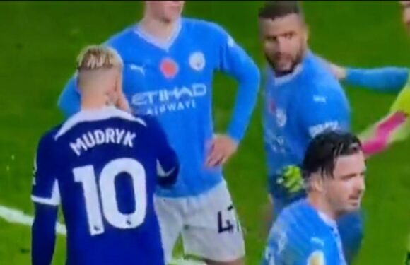 Chelsea’s Mudryk dubbed ‘proper villain’ for what he did to Kyle Walker’s shirt