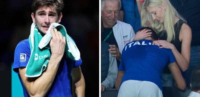 Davis Cup star Arnaldi pays emotional tribute to girlfriend’s late father