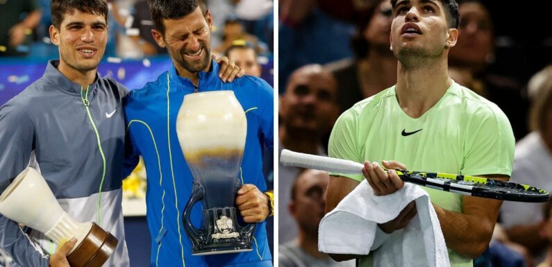 Djokovic battle ‘hurt’ Alcaraz as Spaniard told how to build 2024 foundation