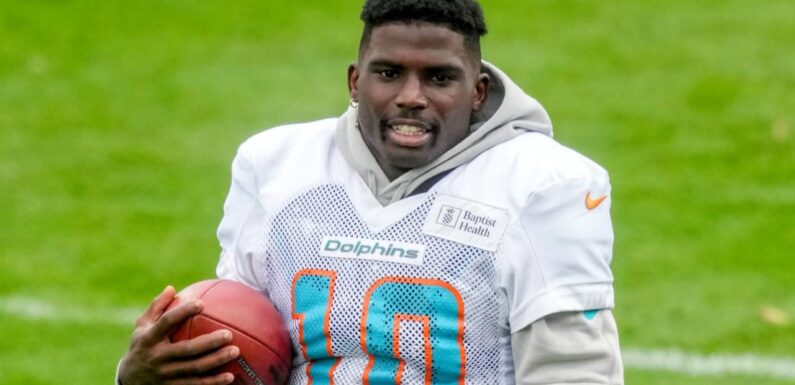 Dolphins WR Tyreek Hill on facing Chiefs: 'They gon' get this work'