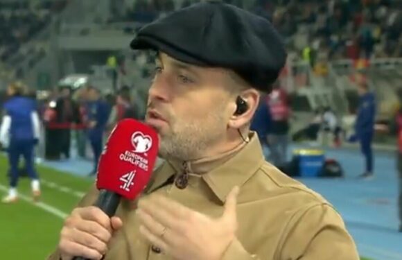 England referee vs North Macedonia savaged by Joe Cole after VAR drama
